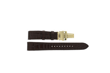 Correa de reloj Seiko 7T86-0AA0 / SPC054P1 / 4A071KL Cuero Marrón 21mm