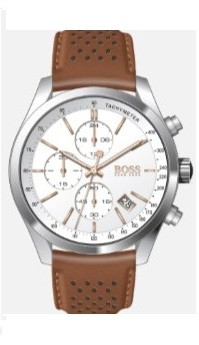 Correa de reloj Hugo Boss HB-297-1-14-2955 / 659302763 / HB1513475 Cuero Cognac 22mm