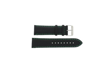 Correa de reloj Tommy Hilfiger 679300962 / 1710159 / TH-55-1-14-0723 Cuero Negro 24mm