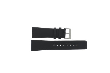 Correa de reloj Skagen 697XLMLMB Cuero Negro 24mm