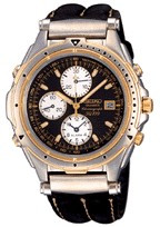 Correa de reloj Seiko 7T32-7C40-SDWB96P1 Cuero Marrón