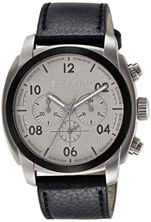 Correa de reloj Esprit ES107551001 Cuero Negro 24mm
