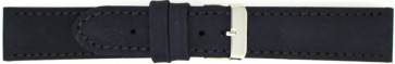 Correa de reloj Universal 825R.01.18 Cuero Negro 18mm