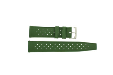 Correa de reloj Universal 840.45 Caucho Verde 22mm