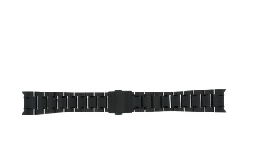Correa de reloj Seiko 8X53-0AB0 / SSE049J1 / M0XF111M0 Acero Negro 22mm