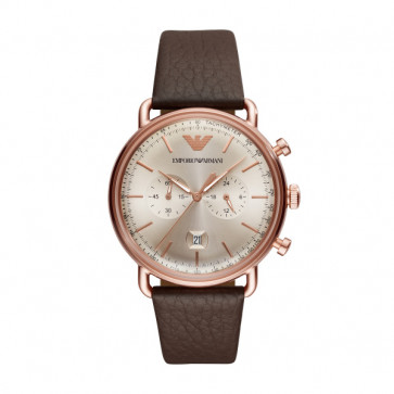 Correa de reloj Armani AR11106 Cuero Marrón 22mm