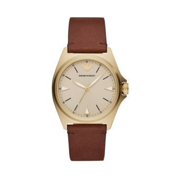 Correa de reloj Armani AR11331 Cuero Marrón 18mm