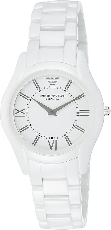 Correa de reloj Armani AR1443 Cerámica Blanco
