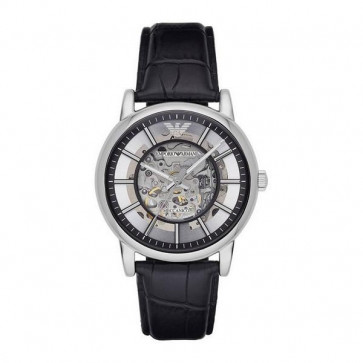 Correa de reloj Armani AR1981 Cuero Negro