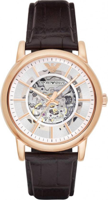 Correa de reloj Armani AR1983 Cuero Marrón 22mm