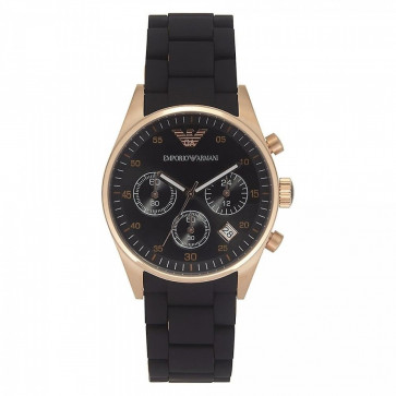 Correa de reloj Armani AR5906 Cerámica Negro 22mm
