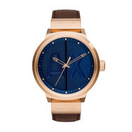 Correa de reloj Armani AX1367 Cuero Marrón 22mm