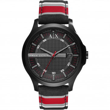Correa de reloj Armani Exchange AX2197 Cuero/Textil Multicolor 22mm