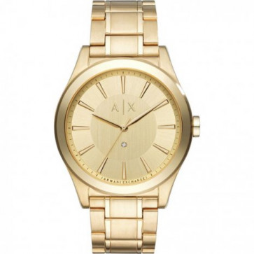 Correa de reloj Armani Exchange AX2327 Acero Chapado en oro 22mm