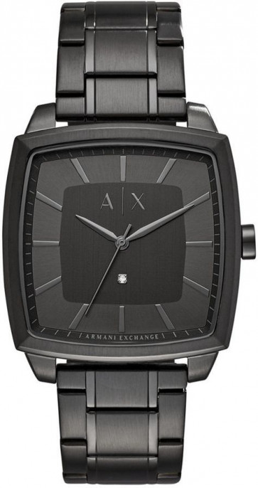 Correa de reloj Armani Exchange AX2361 Acero Negro 22mm