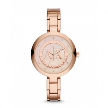 Correa de reloj Armani Exchange AX4225 Acero Rosa 7mm