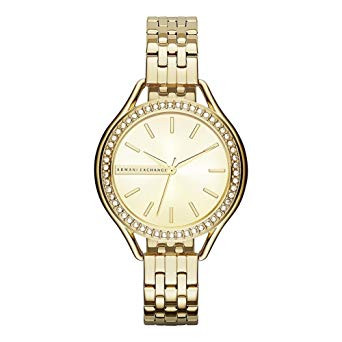 Correa de reloj Armani Exchange AX4255 Acero Chapado en oro 14mm