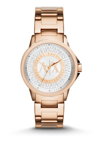 Reloj best sale armani transparente