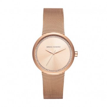 Correa de reloj Armani Exchange AX4503 Acero Rosa 22mm