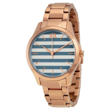 Correa de reloj Armani Exchange AX5234 Acero Rosa 18mm