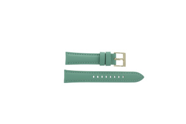 Correa de reloj Armani Exchange AX5237 Cuero Verde menta 18mm