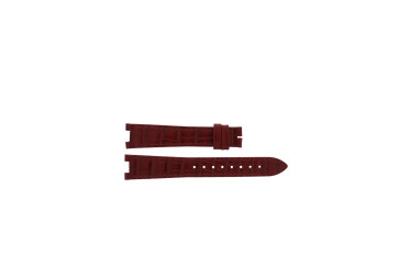 Correa de reloj Balmain B81344212 Cuero Rojo 16mm