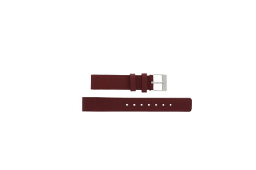 Correa de reloj Davis BB1204R Cuero Rojo 14mm
