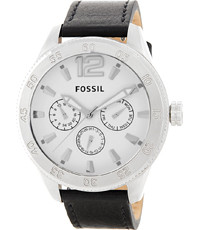 Correa de reloj Fossil BQ1162 Cuero Negro 22mm
