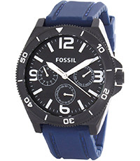 Correa de reloj Fossil BQ2016 Silicona Azul 22mm