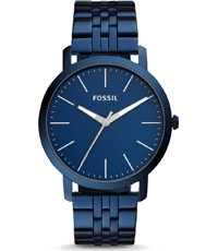 Correa de reloj Fossil BQ2324 Acero inoxidable Azul 22mm