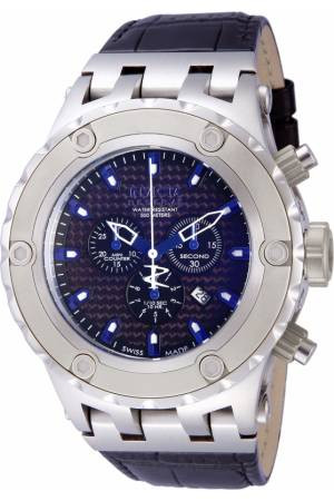 Correa de reloj Invicta 10074 Cuero Negro 26mm