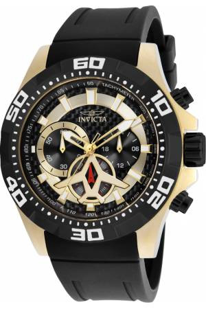 Correa de reloj Invicta 21739 Caucho Negro