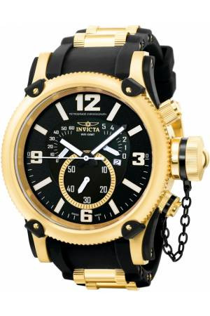 Correa de reloj Invicta 5670.01 Caucho Negro
