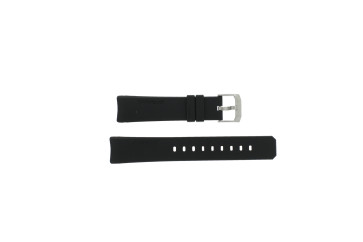 Correa de reloj Tag Heuer WK111A/0 / BT0702 Caucho Negro 20mm