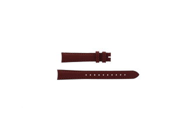 Correa de reloj Burberry BU10102 Cuero Rojo 14mm