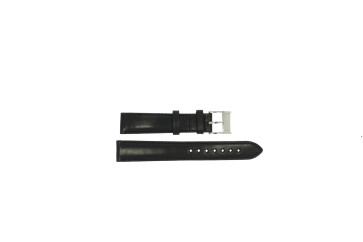 Correa de reloj Burberry BU1453 Cuero Negro 16mm