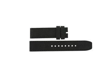 Correa de reloj Burberry BU7805 / BU7808 Cuero Negro 22mm