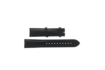 Correa de reloj Burberry BU9008 / BU1772 / BU9022 / BU9009 Cuero Negro 20mm