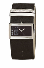 Correa de reloj Breil BW0122 Cuero Negro 30mm