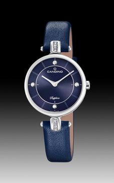Correa de reloj Candino C4658-3 Cuero Azul