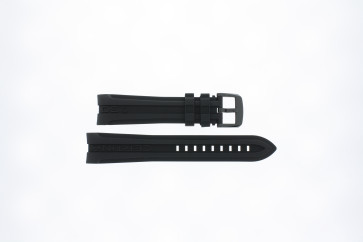 Correa de reloj Certina C603018054 Caucho Negro 21mm