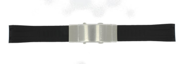 Correa de reloj Certina C032427 A Caucho Negro