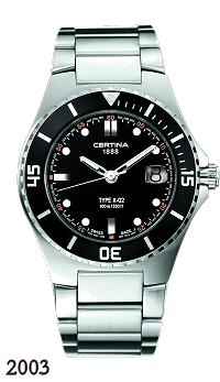 Correa de reloj Certina C605007520 / X-02 / C26071814261 Acero inoxidable Acero 15mm