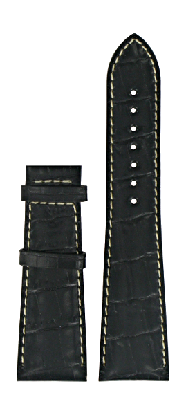 Correa de reloj Certina C610014032 XL Cuero Negro 23mm