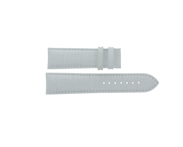 Correa de reloj Certina C0144101601100 / C610018048 / DS FIRST GENT Cuero Blanco 22mm