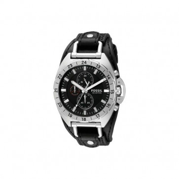 Correa de reloj Fossil CH3003 Cuero Negro