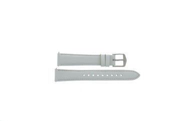 Correa de reloj Fossil CH4000 Cuero Blanco 16mm