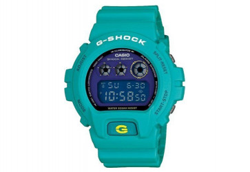 Casio correa de reloj 10392631 G-Shock Plástico Turquesa 16mm 