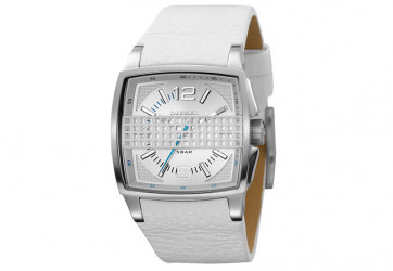Correa de reloj Diesel DZ1307 Cuero Blanco 28mm