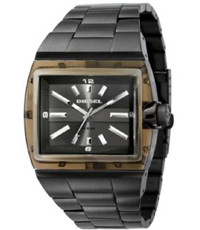 Correa de reloj Diesel DZ1344 Acero inoxidable Negro 38mm